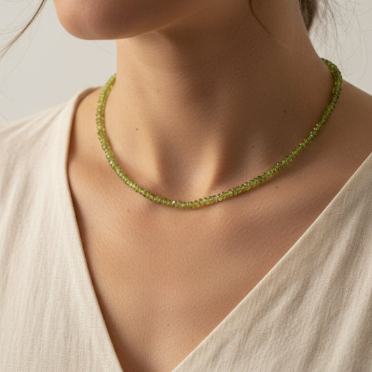Choker de Peridoto