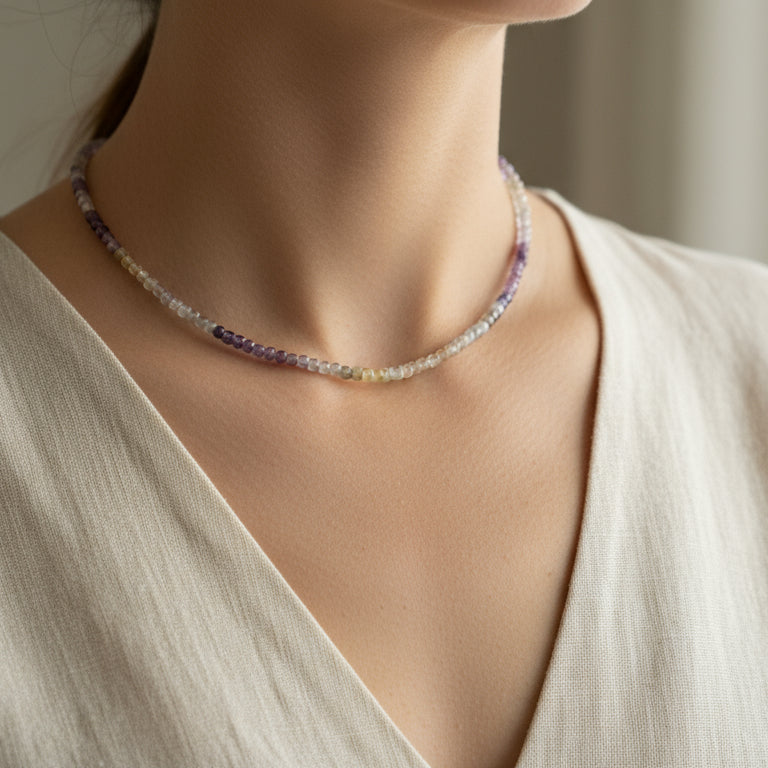 Choker de Fluorita