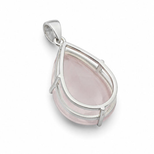 Dije Cuarzo Rosa Imperial XL