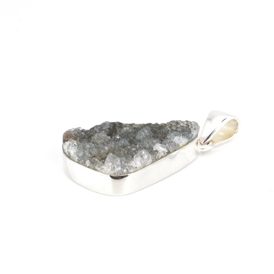 Collar de Piedra Natural Amatista en Bruto
