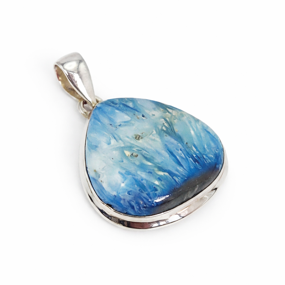 Collar de Piedra Natural Glacierita