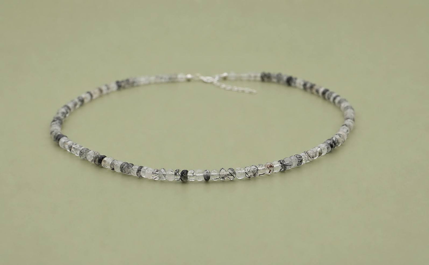 Choker de Cuarzo Turmalinado