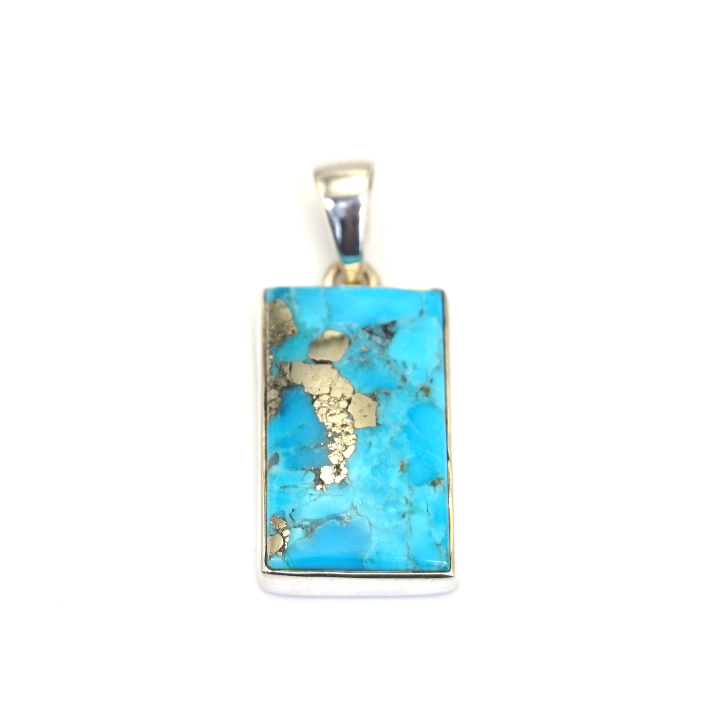 Collar Turquesa con Pirita