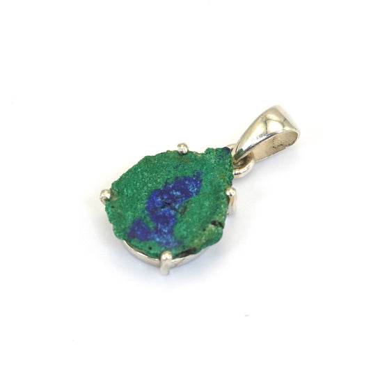 Collar de Estalactita Azurita en Malaquita del Congo