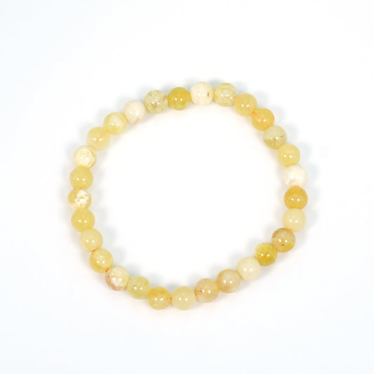 Pulsera Piedra Natural Ópalo Amarillo