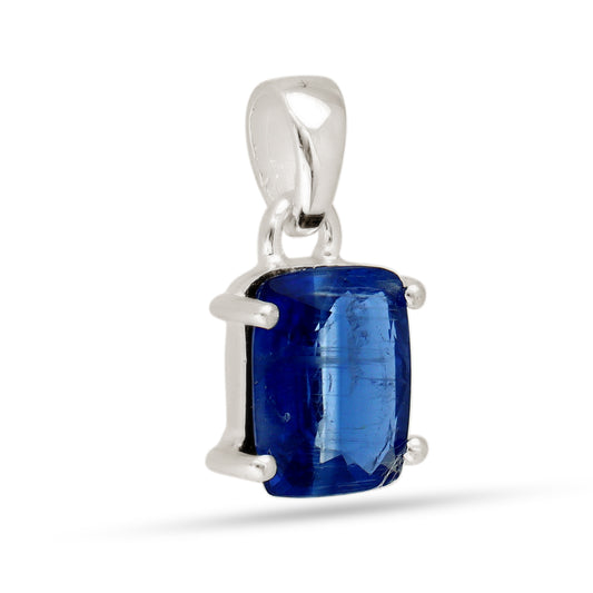 Collar de Kianita Facetada Cuadrado