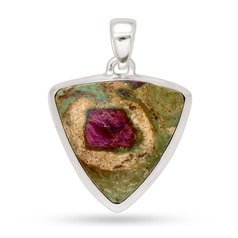 Collar de Rubí en Fucsita