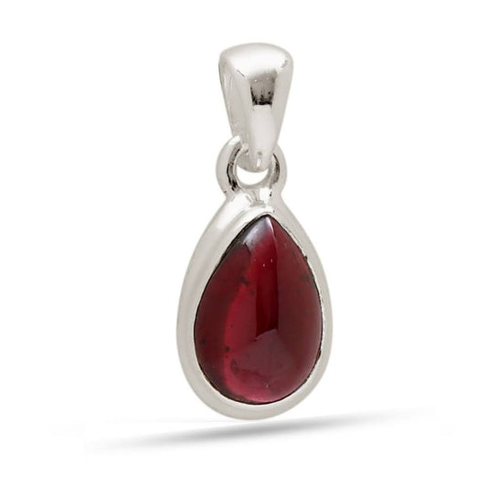 Collar de Granate Rojo