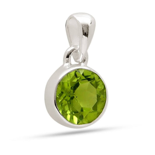 Collar de Peridoto Facetado