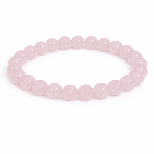 Pulsera de Cuarzo Rosa