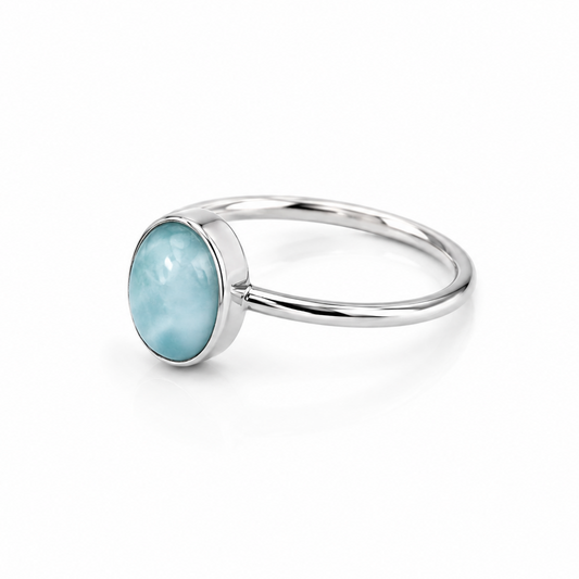 Anillo de Larimar