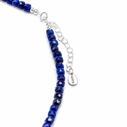 Choker de Lapislázuli Facetado