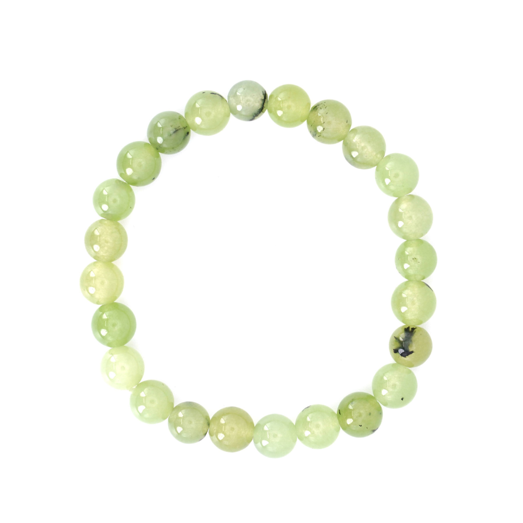 Pulsera Prehnita Calidad AA