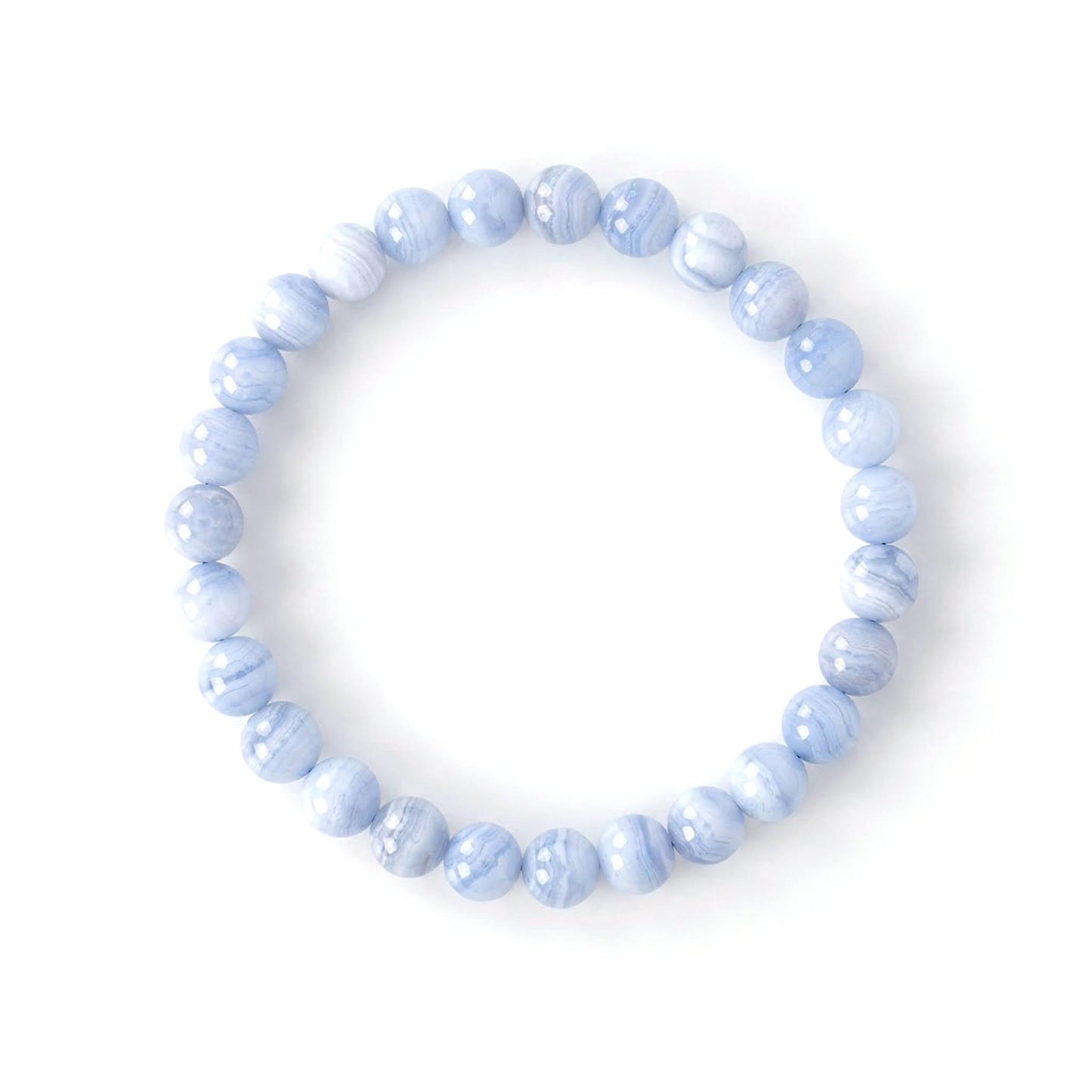 Pulsera de Agata Blue Lace