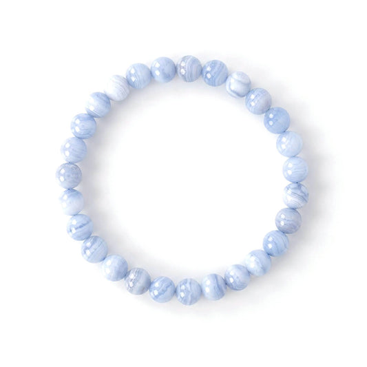 Pulsera de Agata Blue Lace