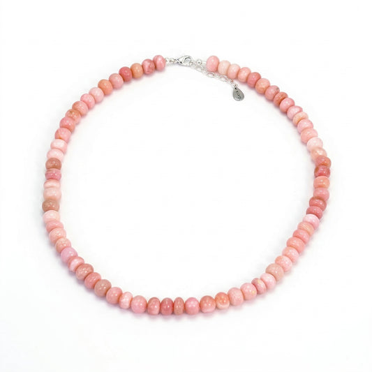 Choker de Opalo Rosa