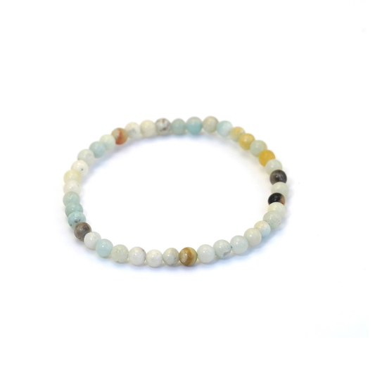 Pulsera Piedra Natural Amazonita