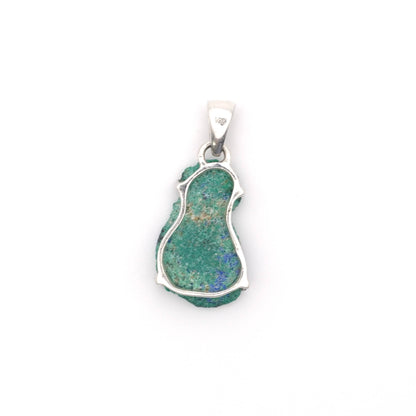 Collar Estalactita de Azurita en Malaquita