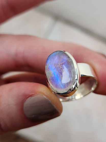 Anillo Piedraluna Oval