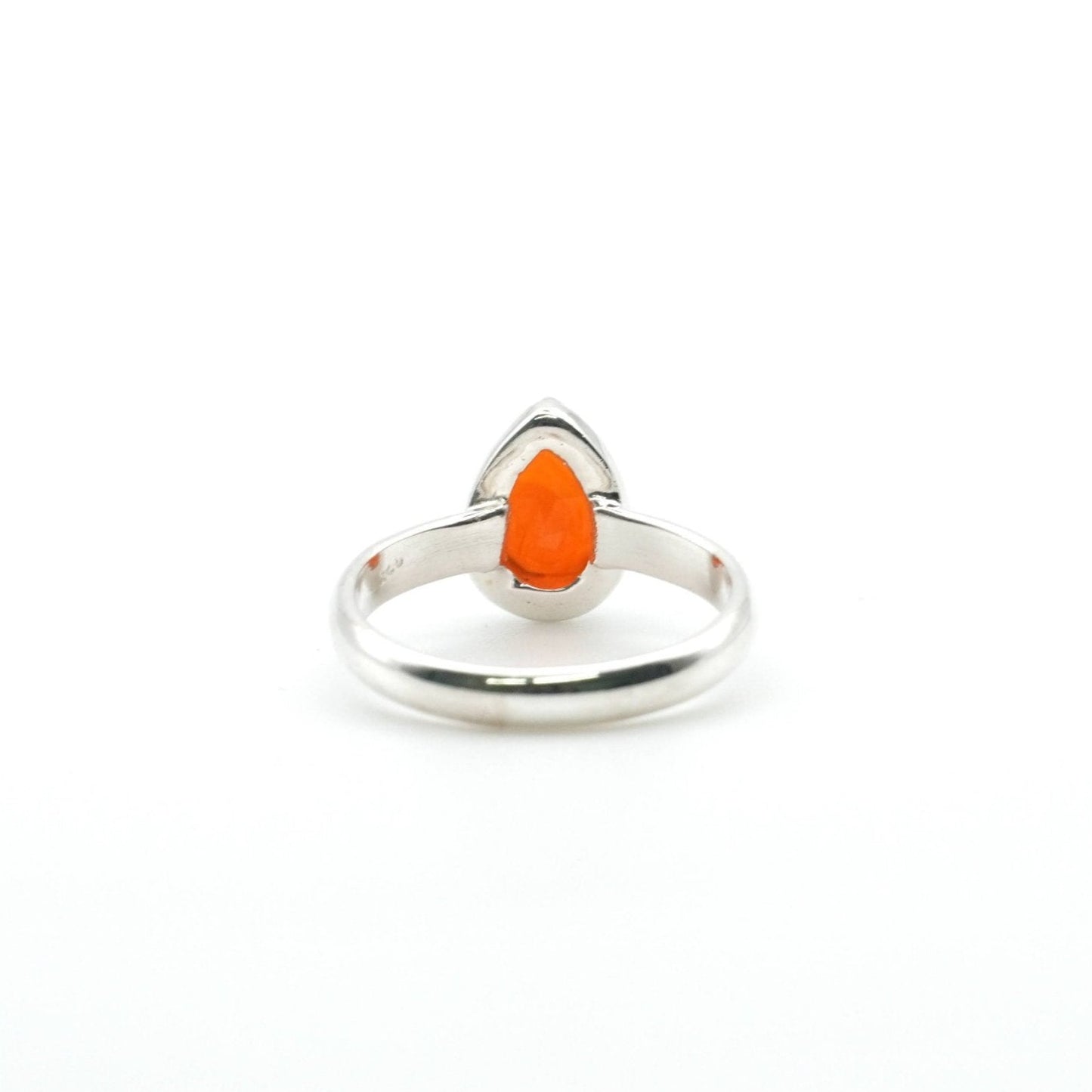 Anillo Cornalina Gota