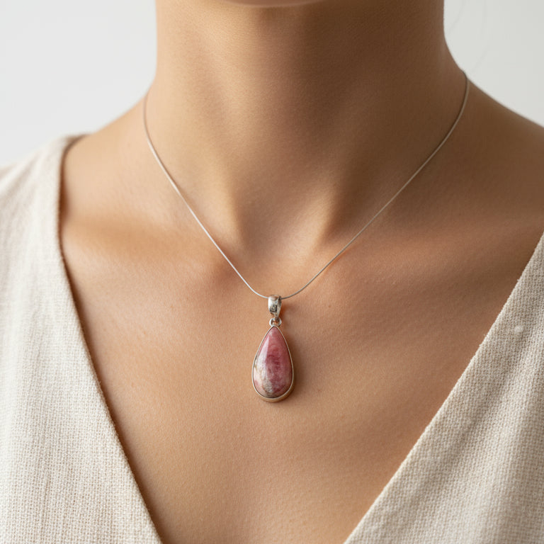 Collar de Rodocrosita