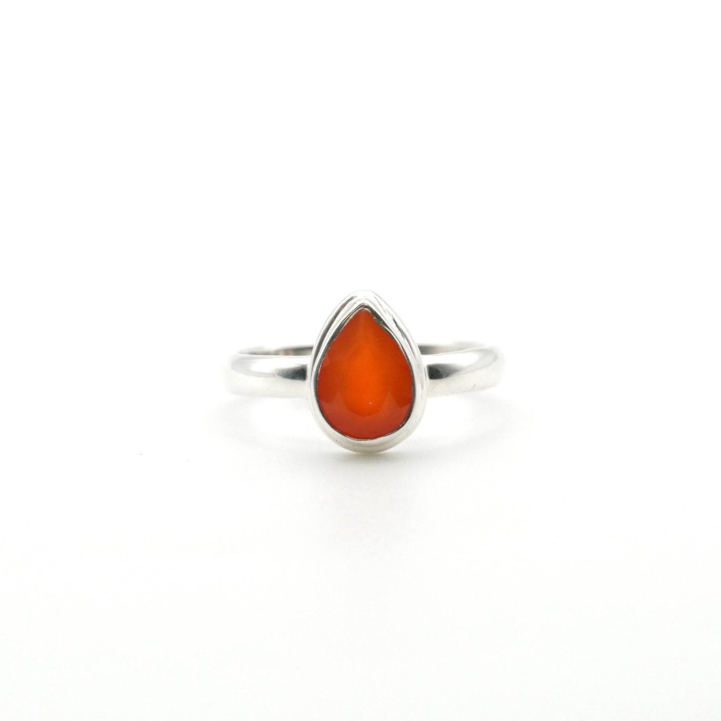 Anillo Cornalina Gota