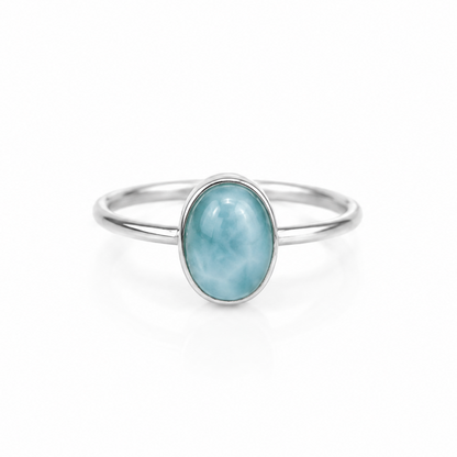 Anillo de Larimar