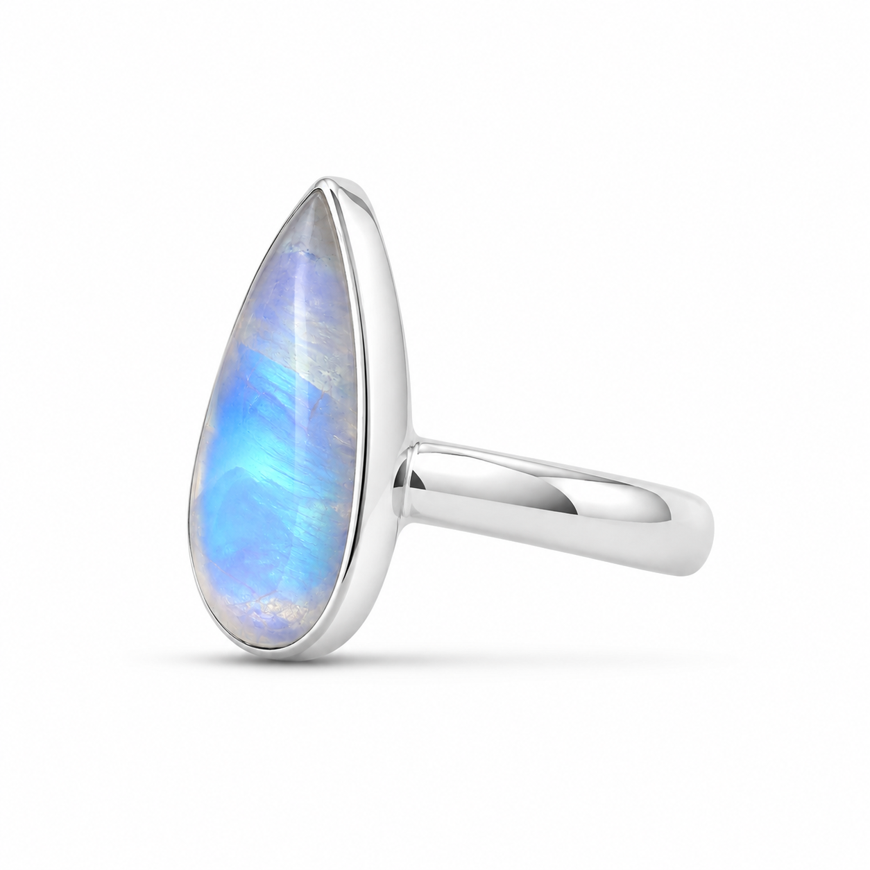 Anillo de Piedraluna Pera