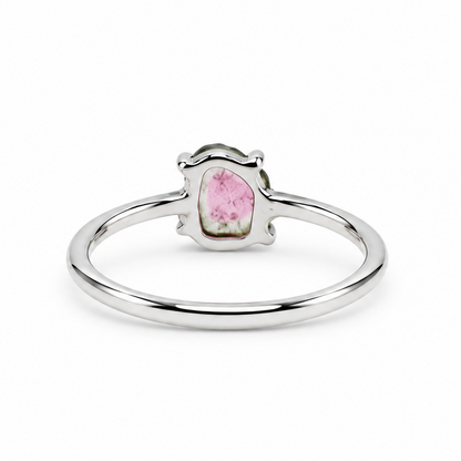 Anillo de Turmalina Sandía