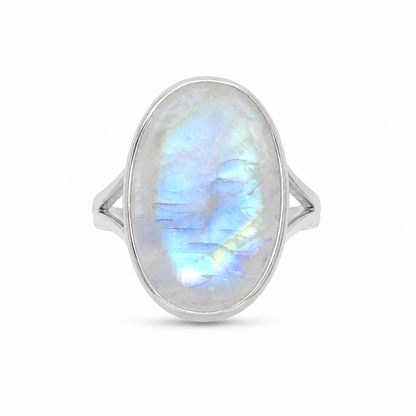 Anillo de Piedraluna Oval