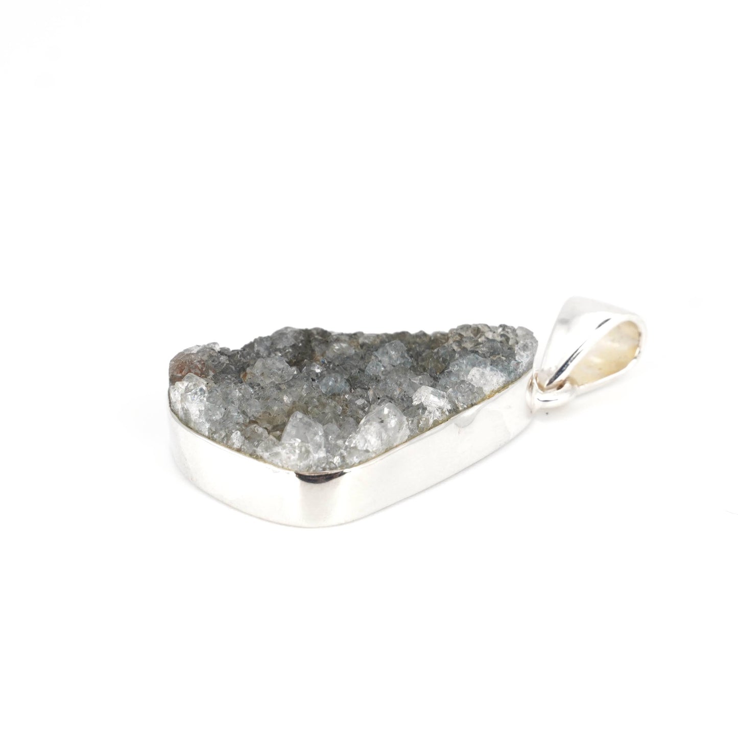 Collar de Piedra Natural Amatista en Bruto