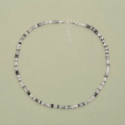 Choker de Cuarzo Turmalinado