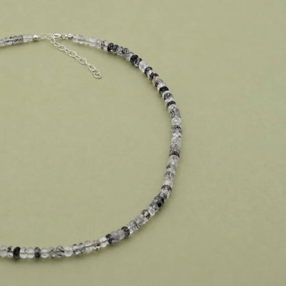 Choker de Cuarzo Turmalinado