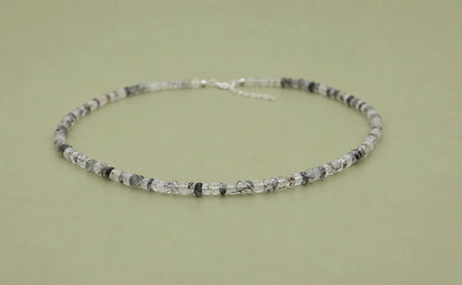 Choker de Cuarzo Turmalinado