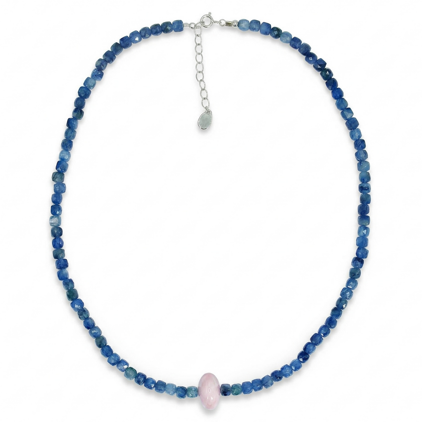 Choker de Kianita y Kunzita