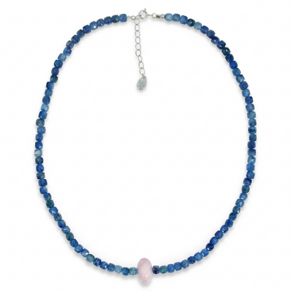 Choker de Kianita y Kunzita