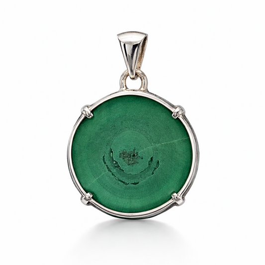 Collar Estalactita de Malaquita del Congo