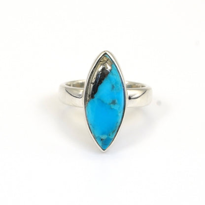 Anillo Turquesa con Pirita