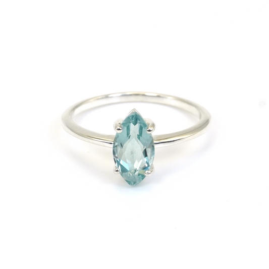 Anillo Fluorita Facetada de Bélgica