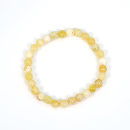 Pulsera Piedra Natural Ópalo Amarillo