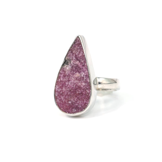 Anillo de Piedra Natural Cobalto