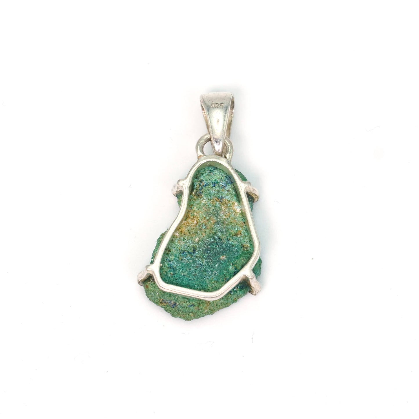 Collar de Estalactita Azurita en Malaquita del Congo