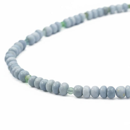 Choker Ópalo Azul, Crisoprasa y Peridoto