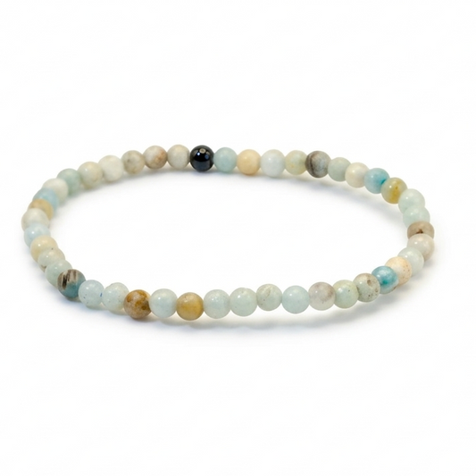 Pulsera Piedra Natural  Amazonita