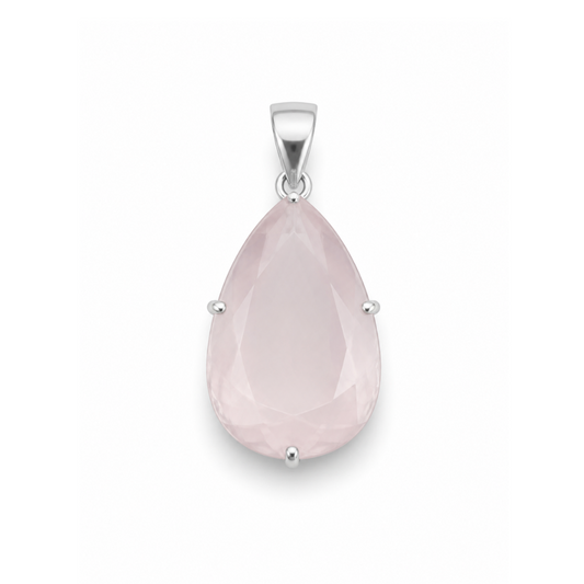 Dije Cuarzo Rosa Imperial XL