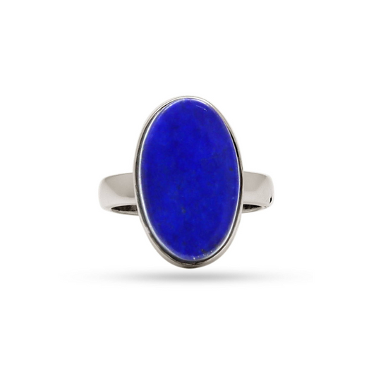 Anillo Lapislázuli Oval