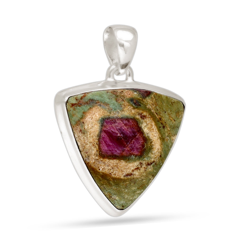 Collar de Rubí en Fucsita