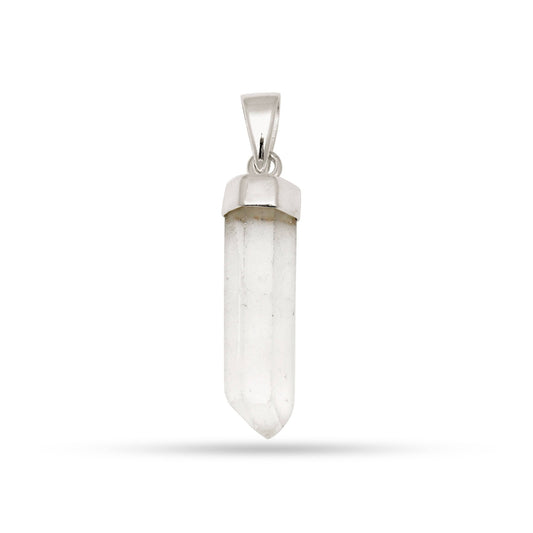 Collar Punta Cuarzo Cristal