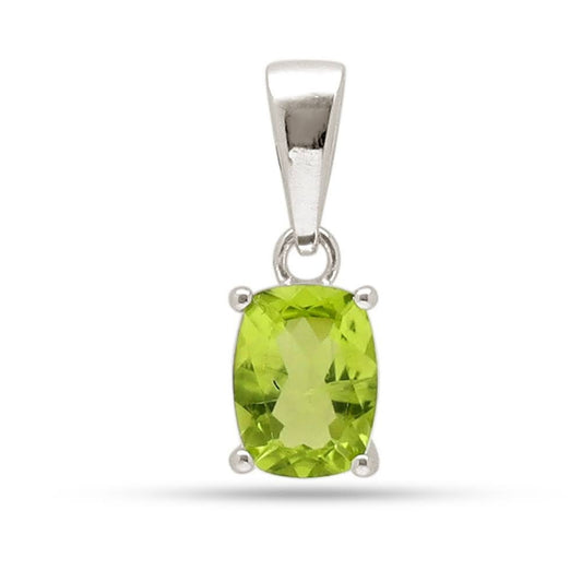 Collar de Peridoto Facetado