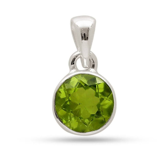 Collar de Peridoto Facetado